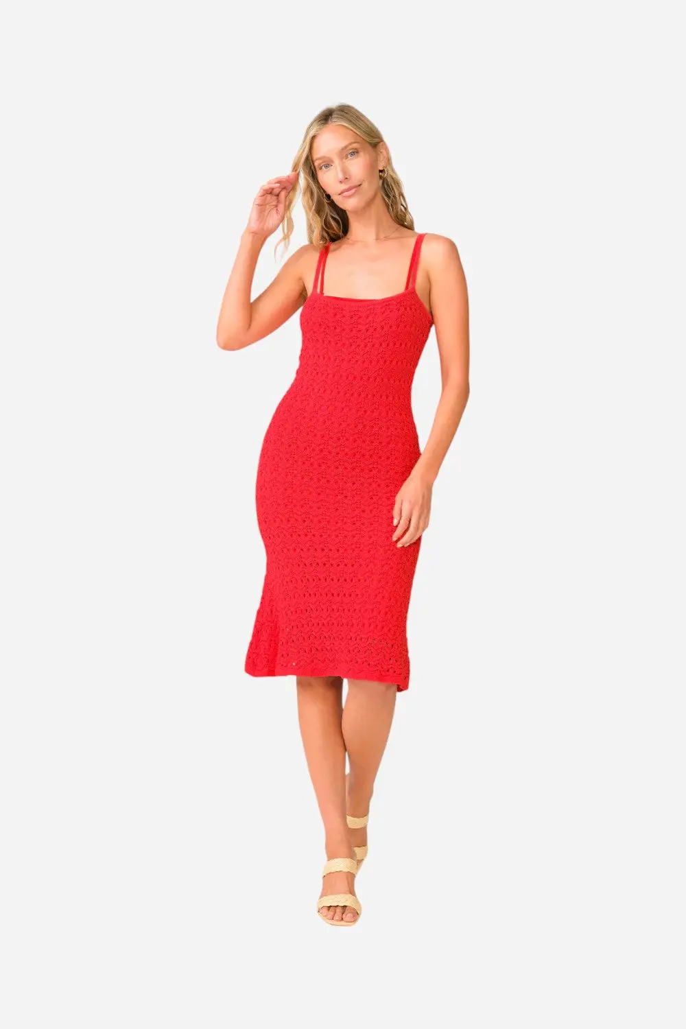 Pq Swim Cranberry Peggy Dress 1