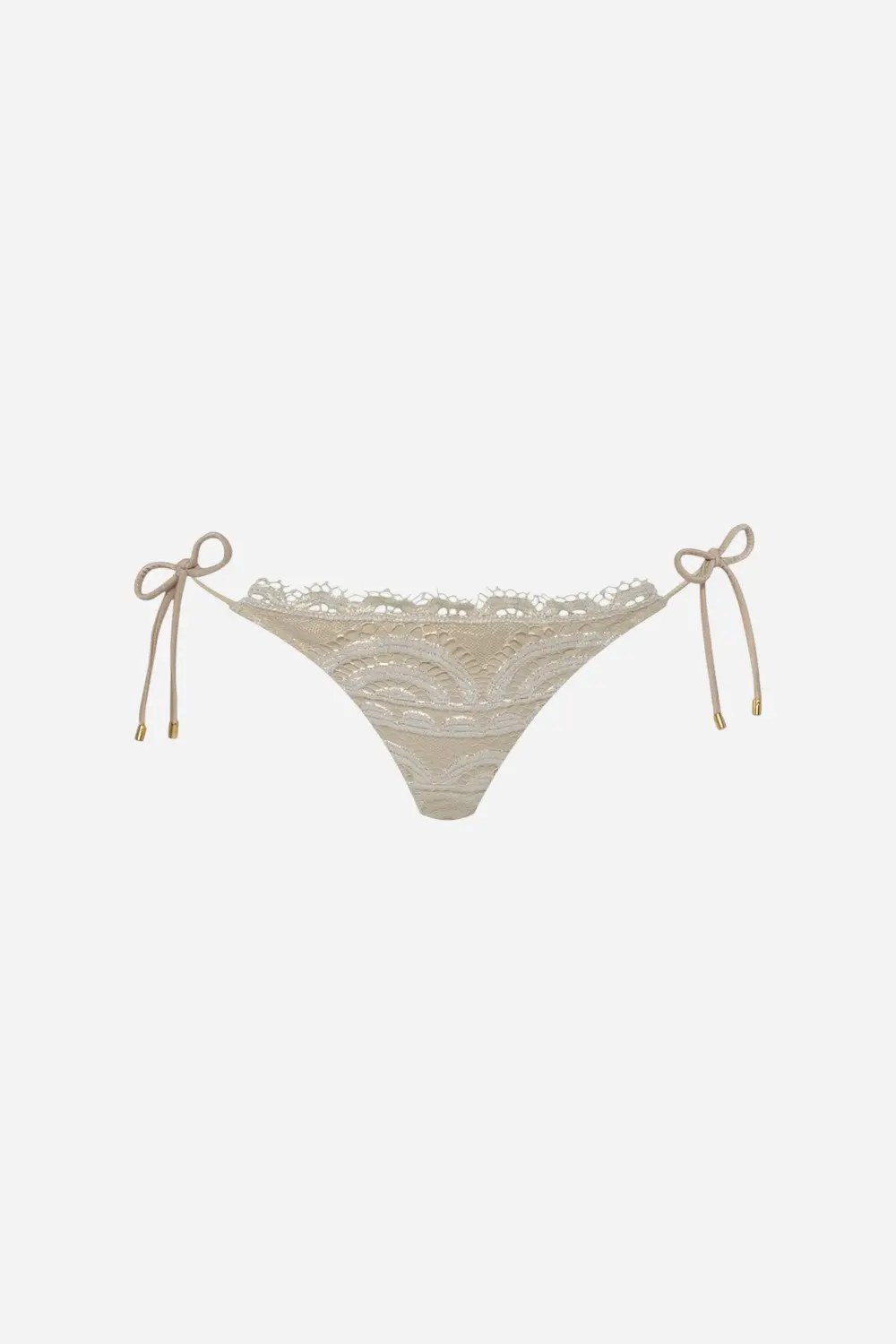 Pq Swim Vanilla Lace Tie Bottoms - Full 1
