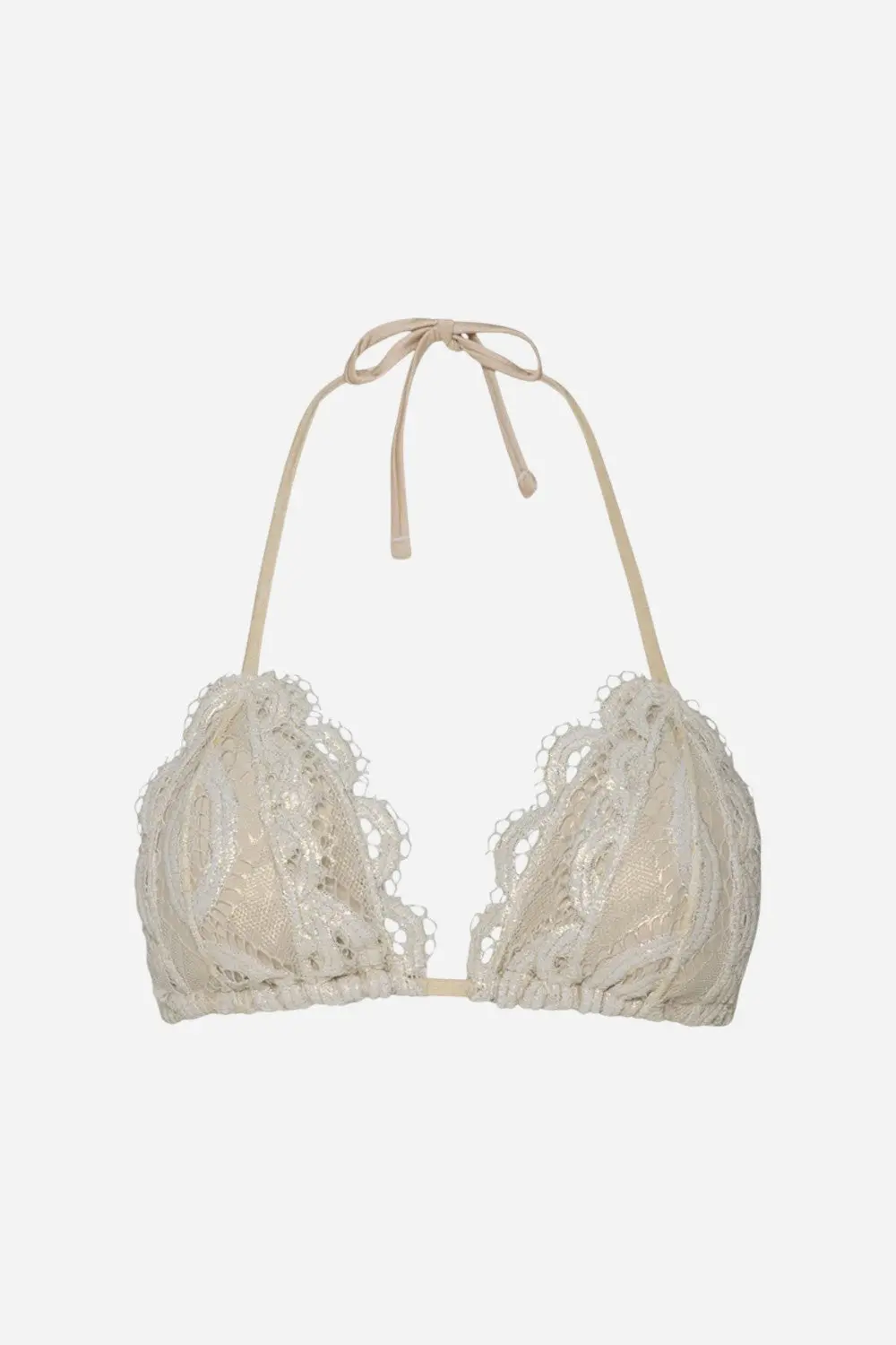 Pq Swim Vanilla Lace Tri Top 1