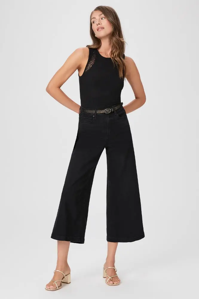 Paige Frankie Denim Pants In Black Caviar 1