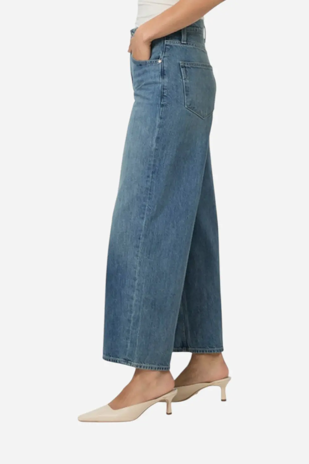 Paige Cameron Ankle Straight Jean In Clermont 2