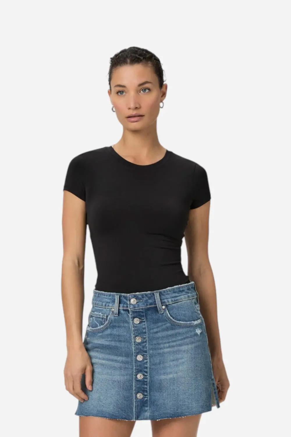 Paige Jessie Skirt In Storybook Distressed 1