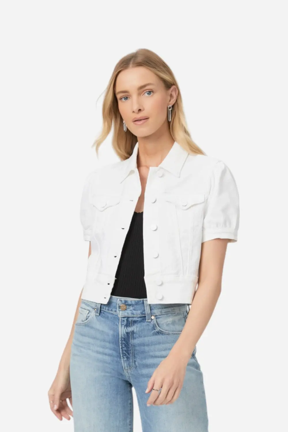 Paige Kendra Jacket In Crisp White 1
