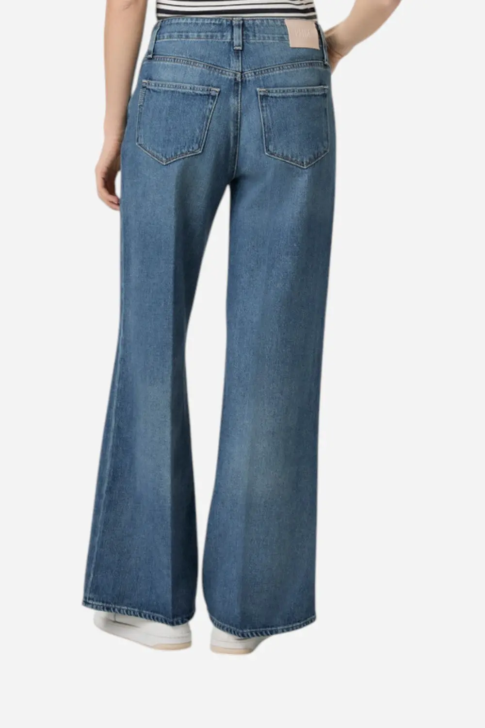 Paige Zoey 31" Wide Leg Jean In Jazz Club 3