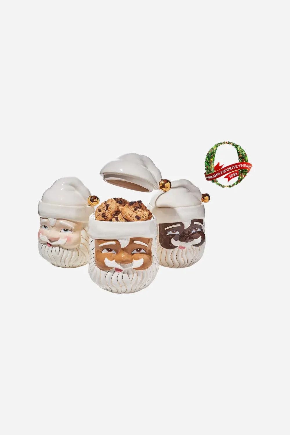 Papa Noel Brown Santa Cookie Jar 2