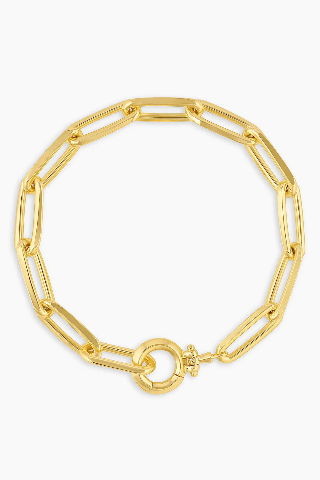 Gorjana Parker Xl Bracelet In Gold 1