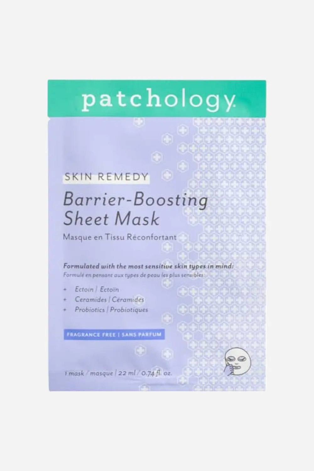 Patchology Skin Remedy Barrier-Boosting Sheet Mask - Single 1