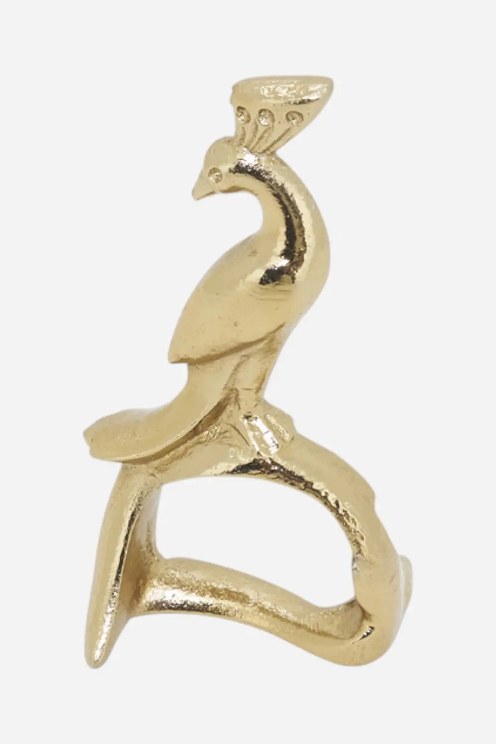 Peacock Napkin Ring Set Of 4 1