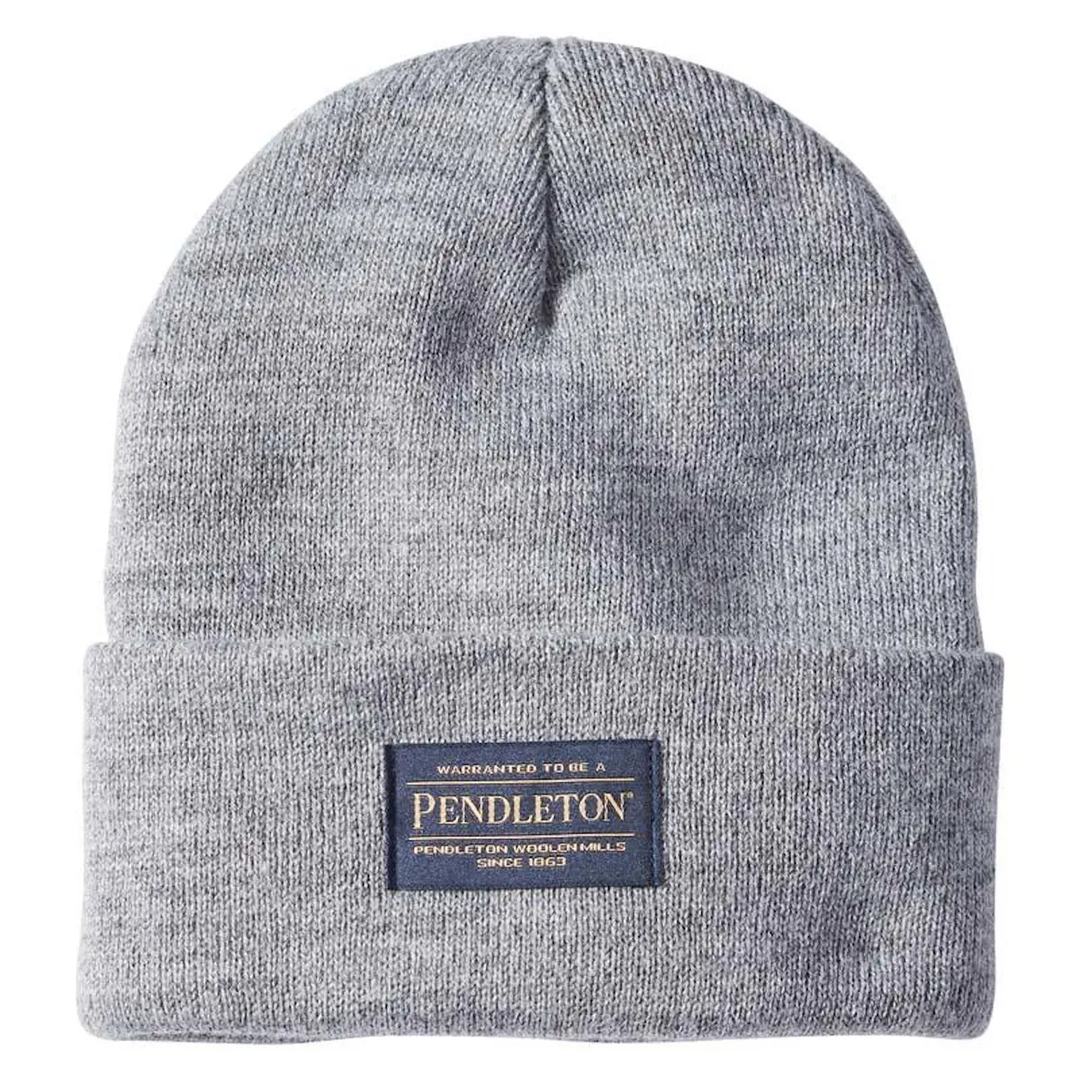Pendleton Beanie In Light Grey Heather 1