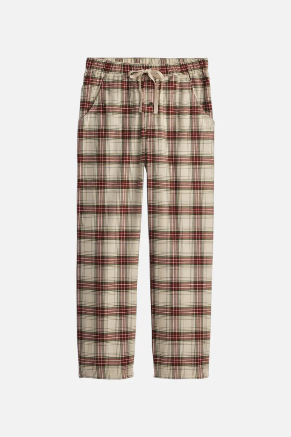 Pendleton Pj Pant In Ecru Tartan 1