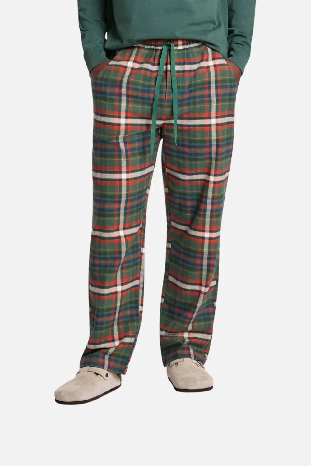 Pendleton Pj Pant In Green Multi Plaid 1
