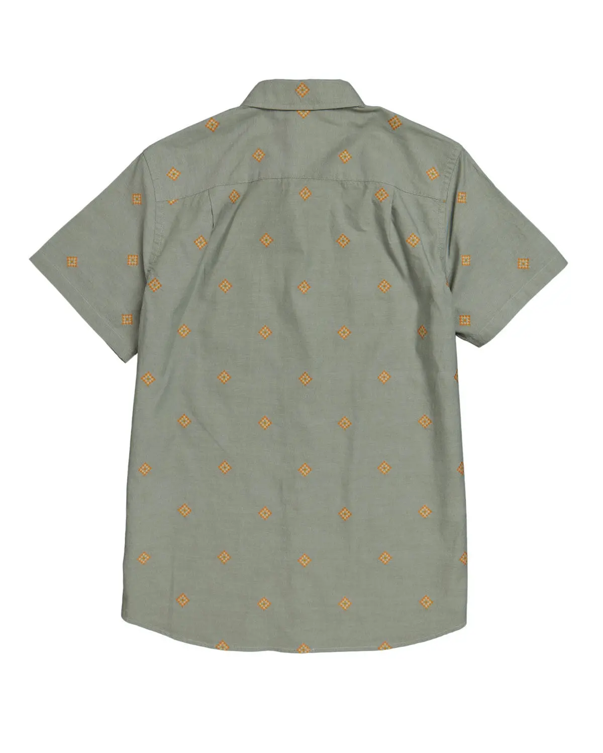 Pendleton Woolen Mills Carson Short Sleeve Chambray Shirt In Kelp Green 2