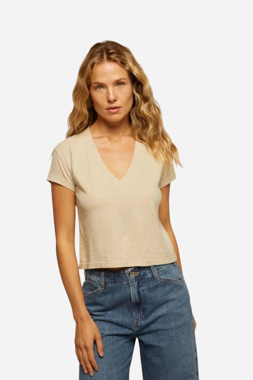 Perfect White Tee Alanis In Putty 1
