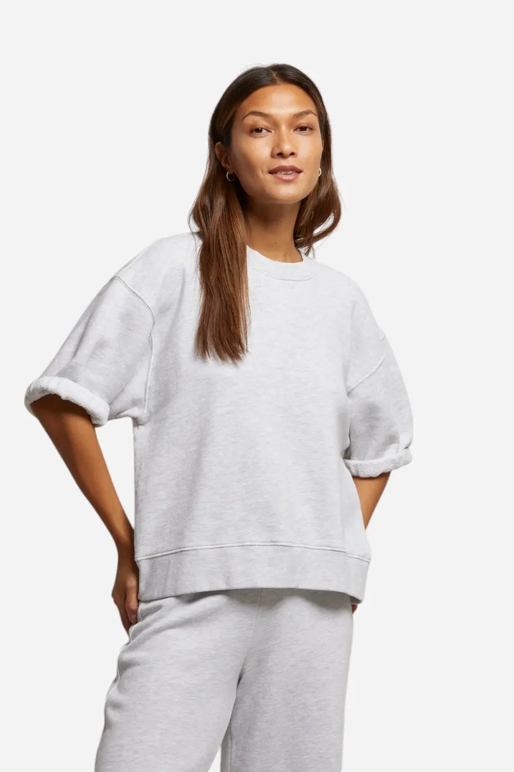 Perfect White Tee Rebecca In Ash 1