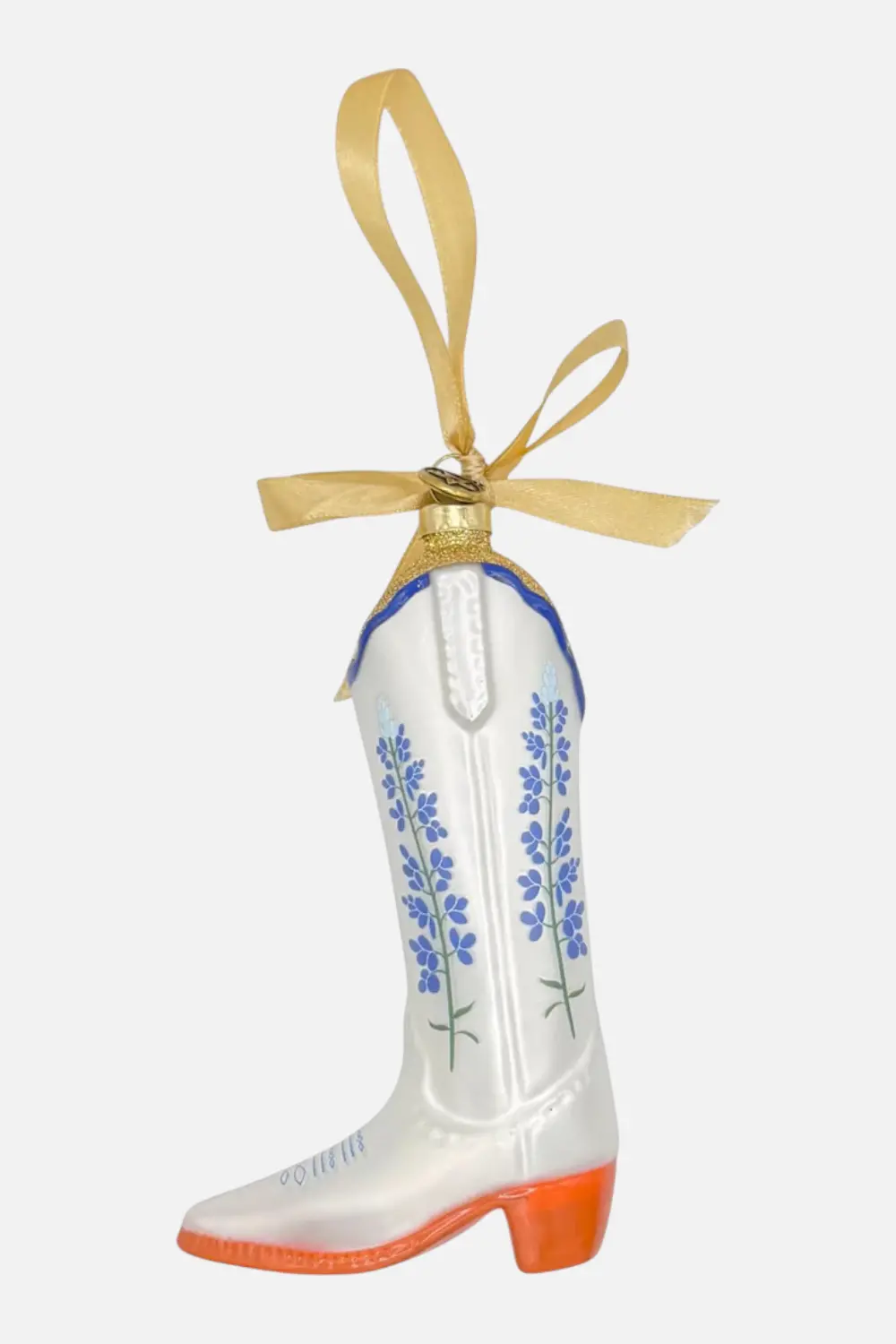 Petite Paloma Quinn Bluebonnet Boot Ornament 1