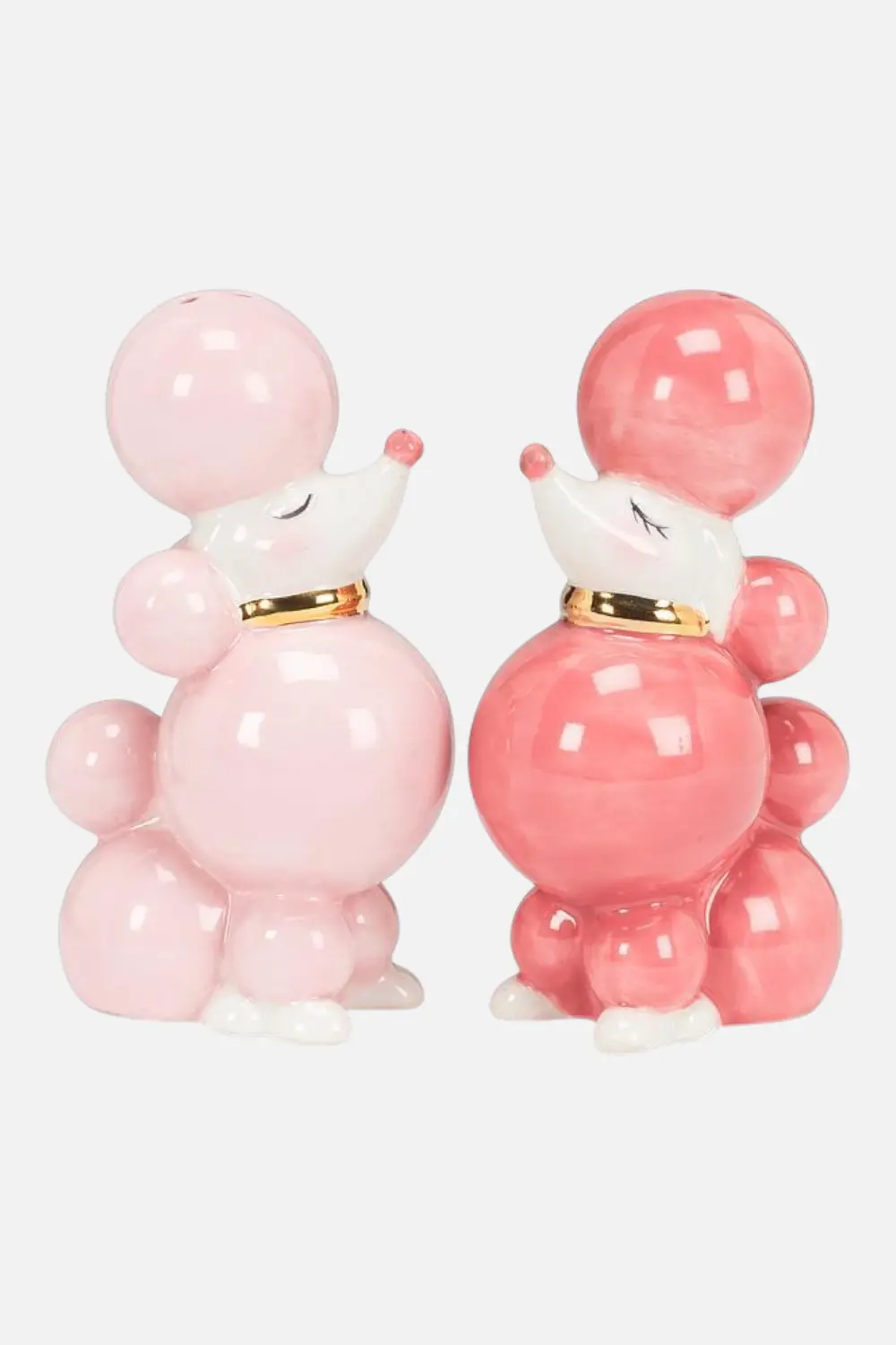 Pink Poodle Salt & Pepper Shakers 1