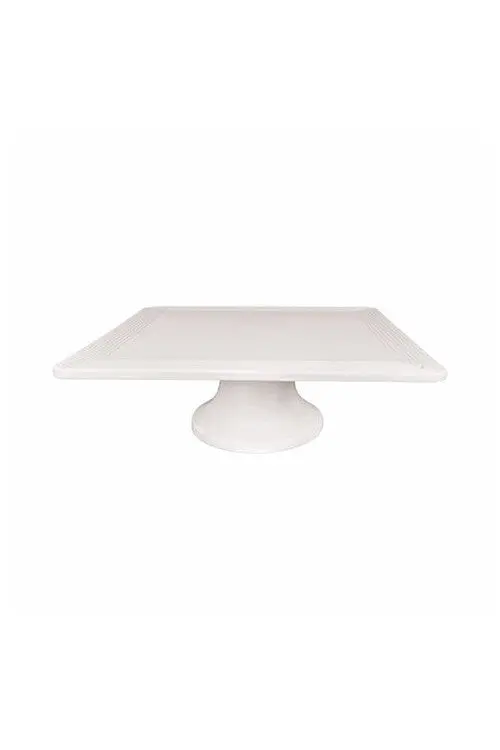 Nora Fleming Pinstripes Square Pedestal 1