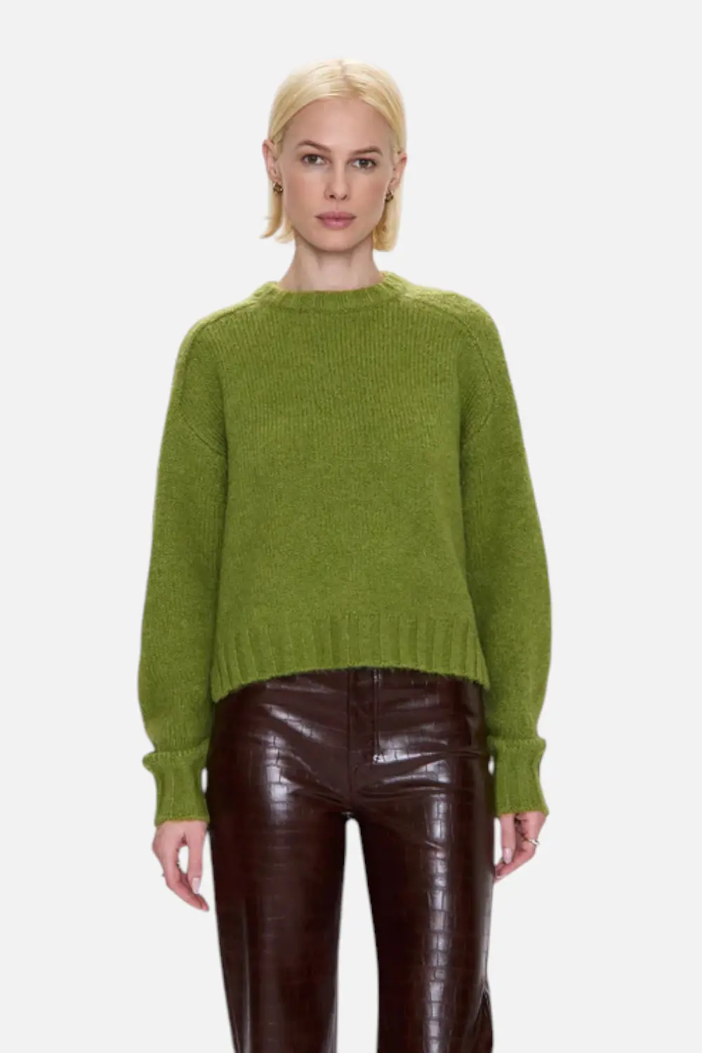 Pistola Adina Sweater In Pea Green 1
