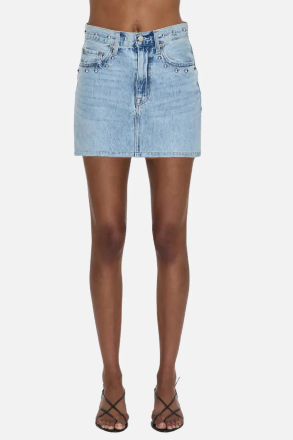 Pistola Skye Jean Skirt In Apollo 1