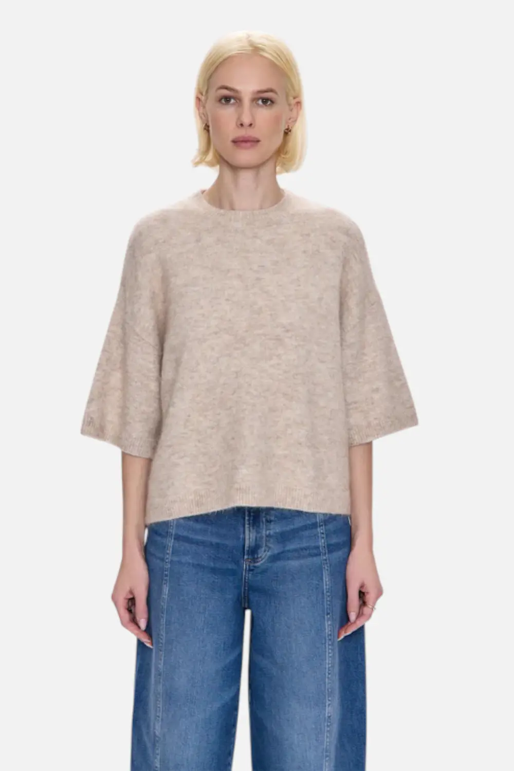 Pistola Shiloh Sweater In Oatmeal 1