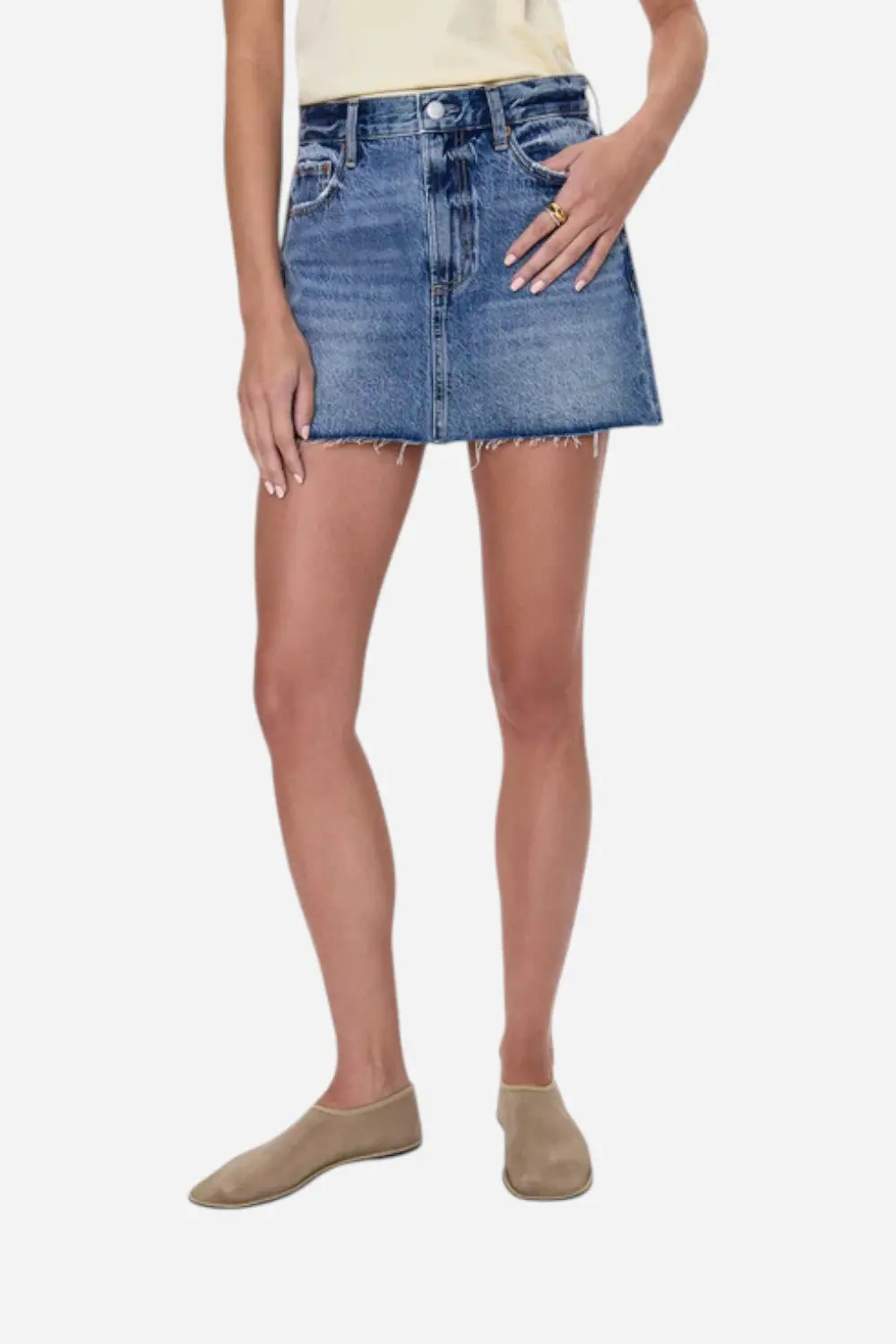 Pistola Daisy Low Slung Mini Skirt - Spectacle 1