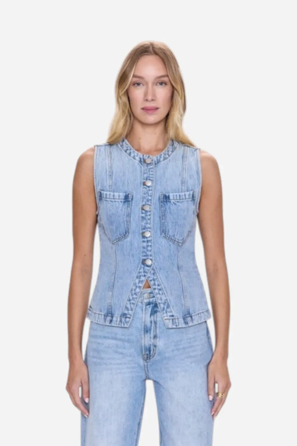 Pistola Gia Fitted Vest - Gaze 1
