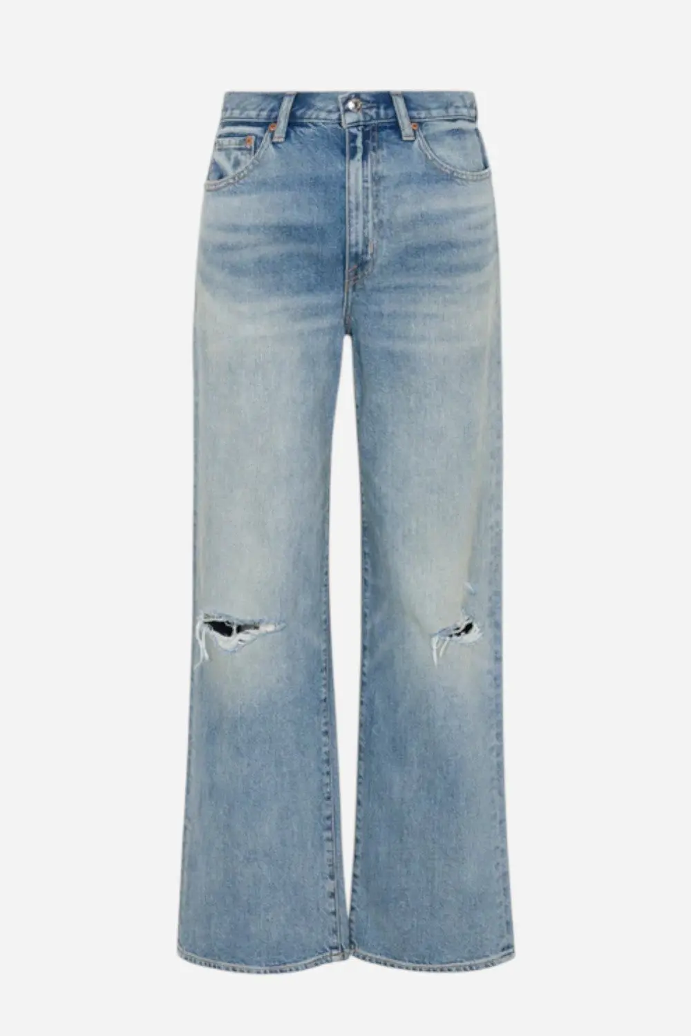 Pistola Hendrix High Rise Relaxed Jean - Apprentice Distressed 8
