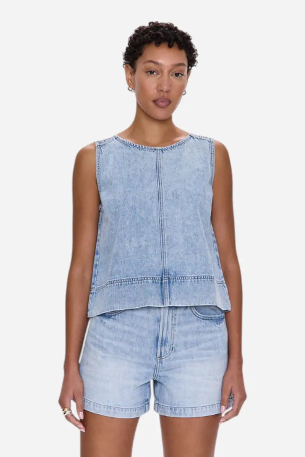 Pistola Rue Pop Over Swing Shirt- Berkley 1