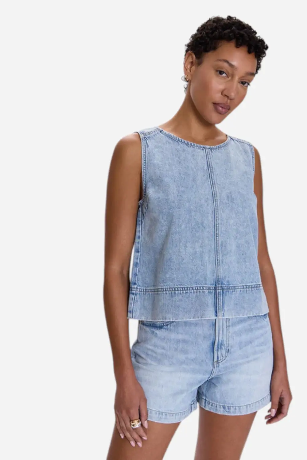 Pistola Rue Pop Over Swing Shirt- Berkley 3