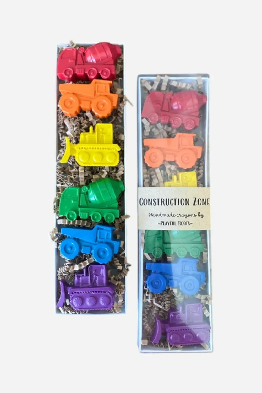Playful Roots Construction Zone Crayon Gift Set 1