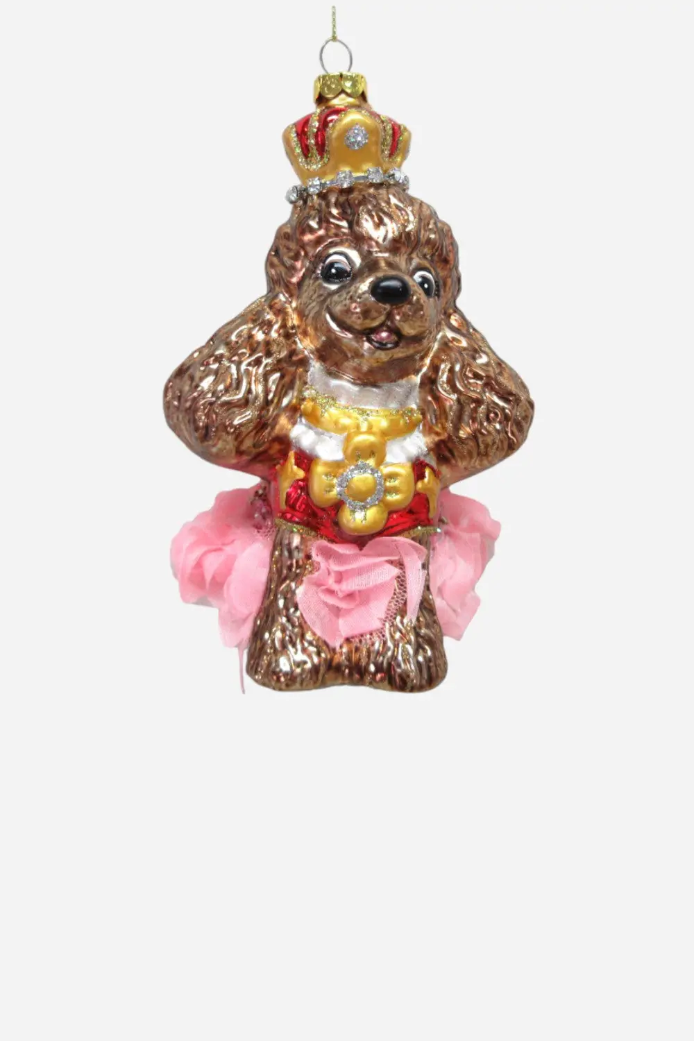 Poodle Queen Ornament 1