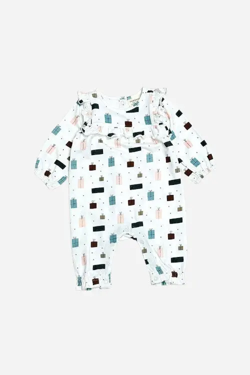Viverano Presents Ruffle Baby Jumpsuit 1
