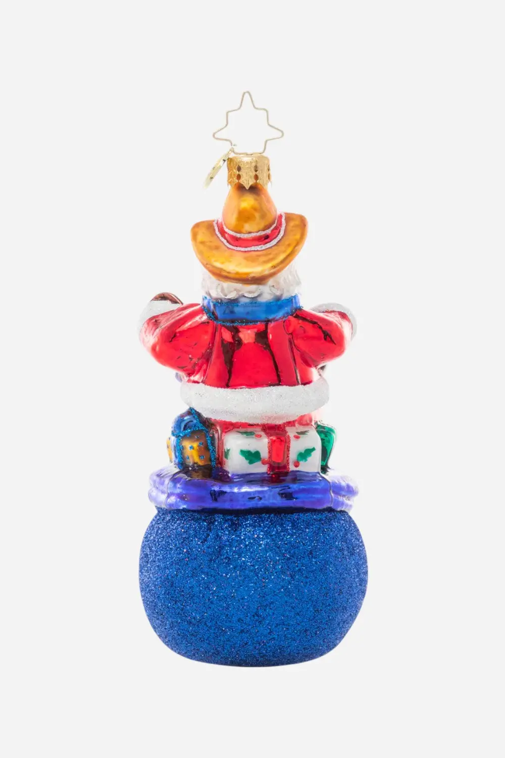 Christopher Radko Pride Of Texas Santa Ornament 2