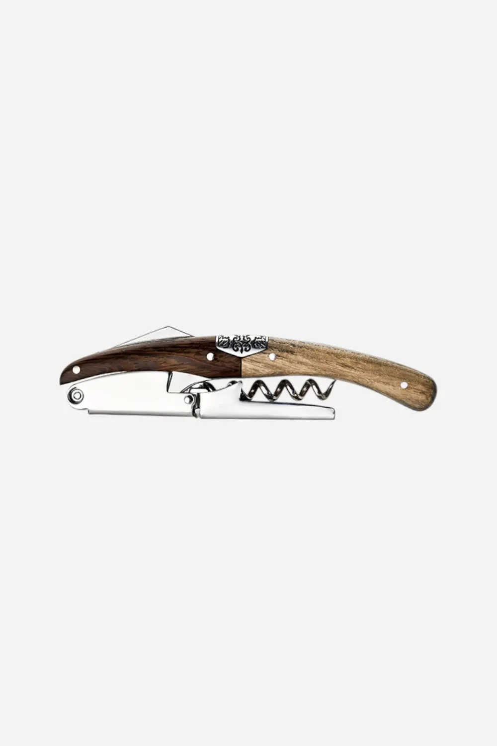 Primitivo Sommelier Corkscrew With Solid Oak & Wenge Wood 1