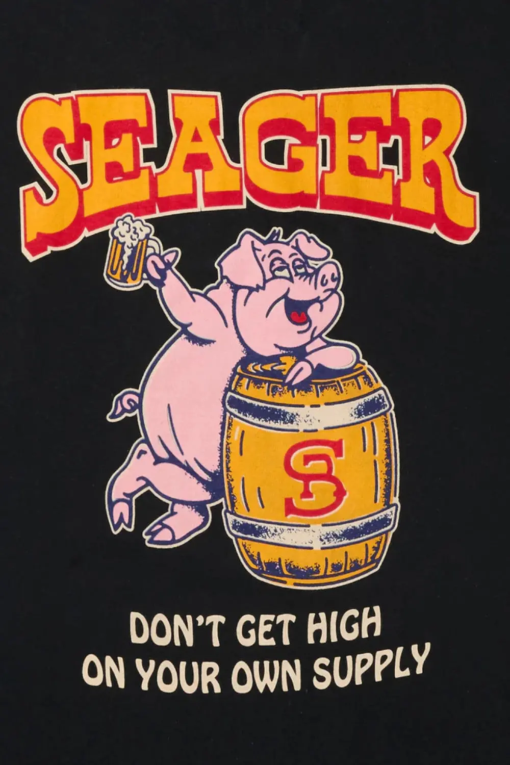 Seager Hog High Tee Black 3