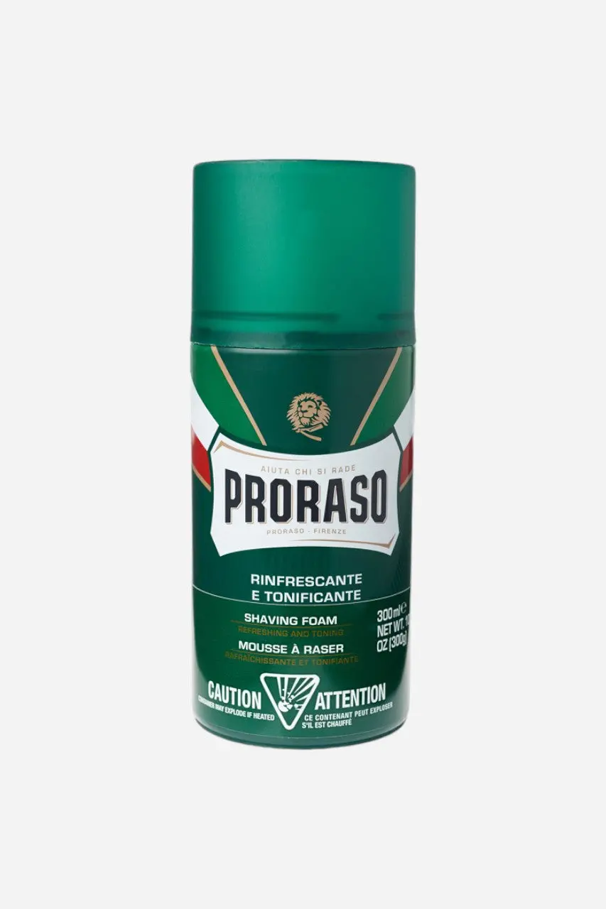 Bigelow Proraso Shave Foam Refreshing Formula 1