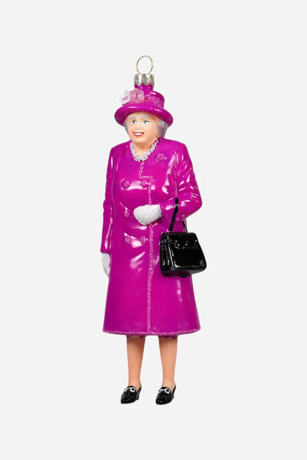 Queen Elizabeth Ornament, Fuchsia Outfit 1
