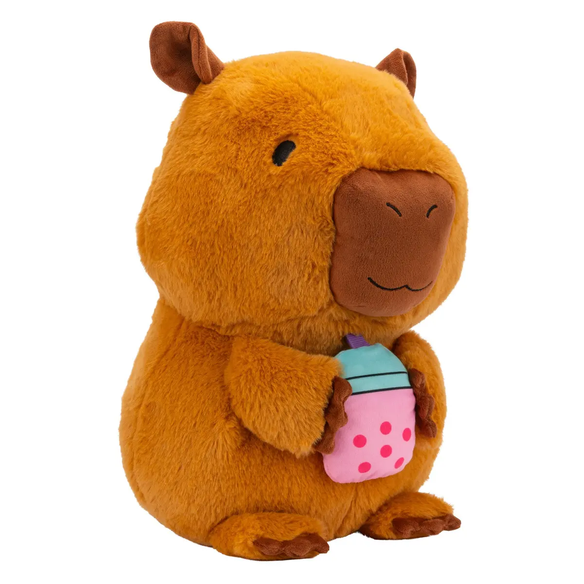 Russ 14-Inch Capybara With Boba Plush 2