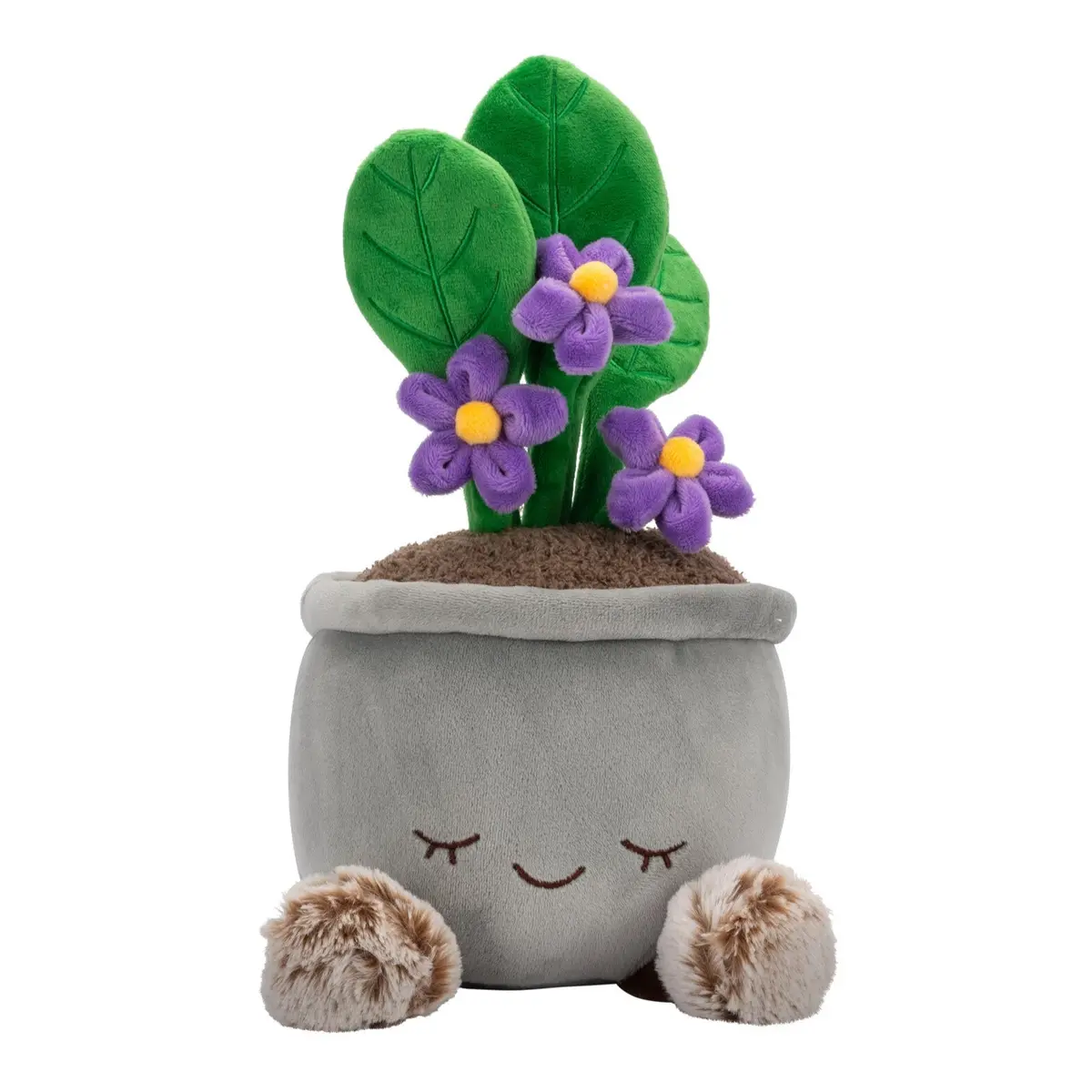Greenhouse By Russ 12-Inch African Violet Plant Plush 1