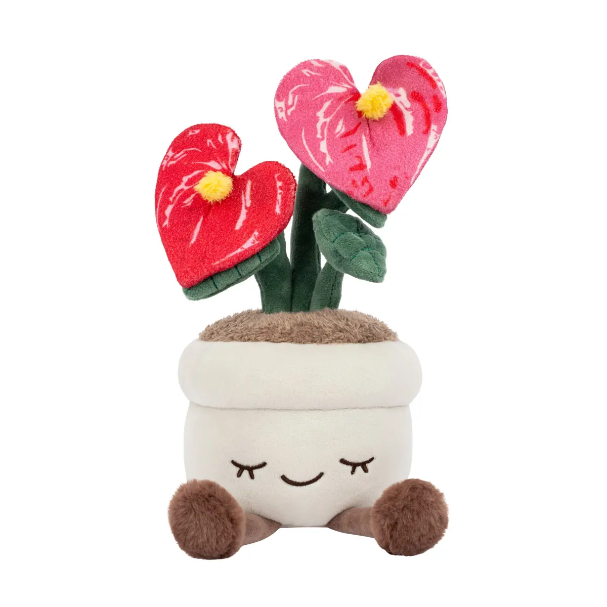 Greenhouse By Russ 12-Inch Flamingo Flower Plush 1