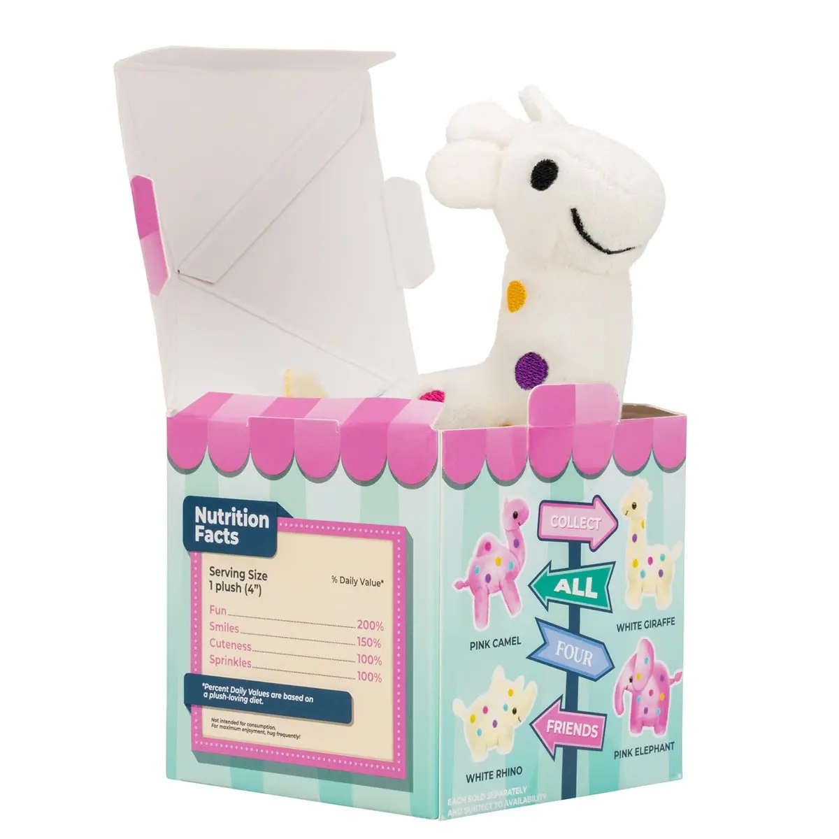 Russ 4-Inch Snackeez Circus Cookies Surprise Box - Includes 1 Plush 1