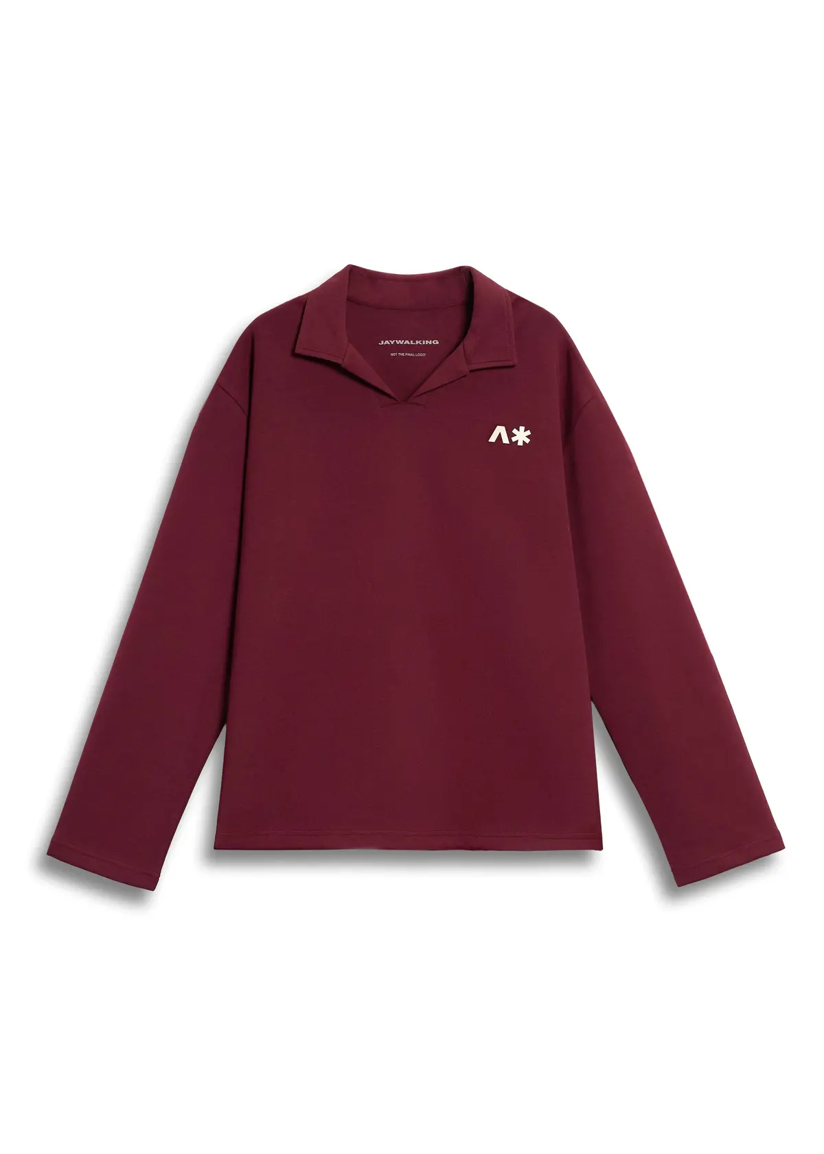 Rich Polo Full Sleeve In Maroon [Unisex] 1
