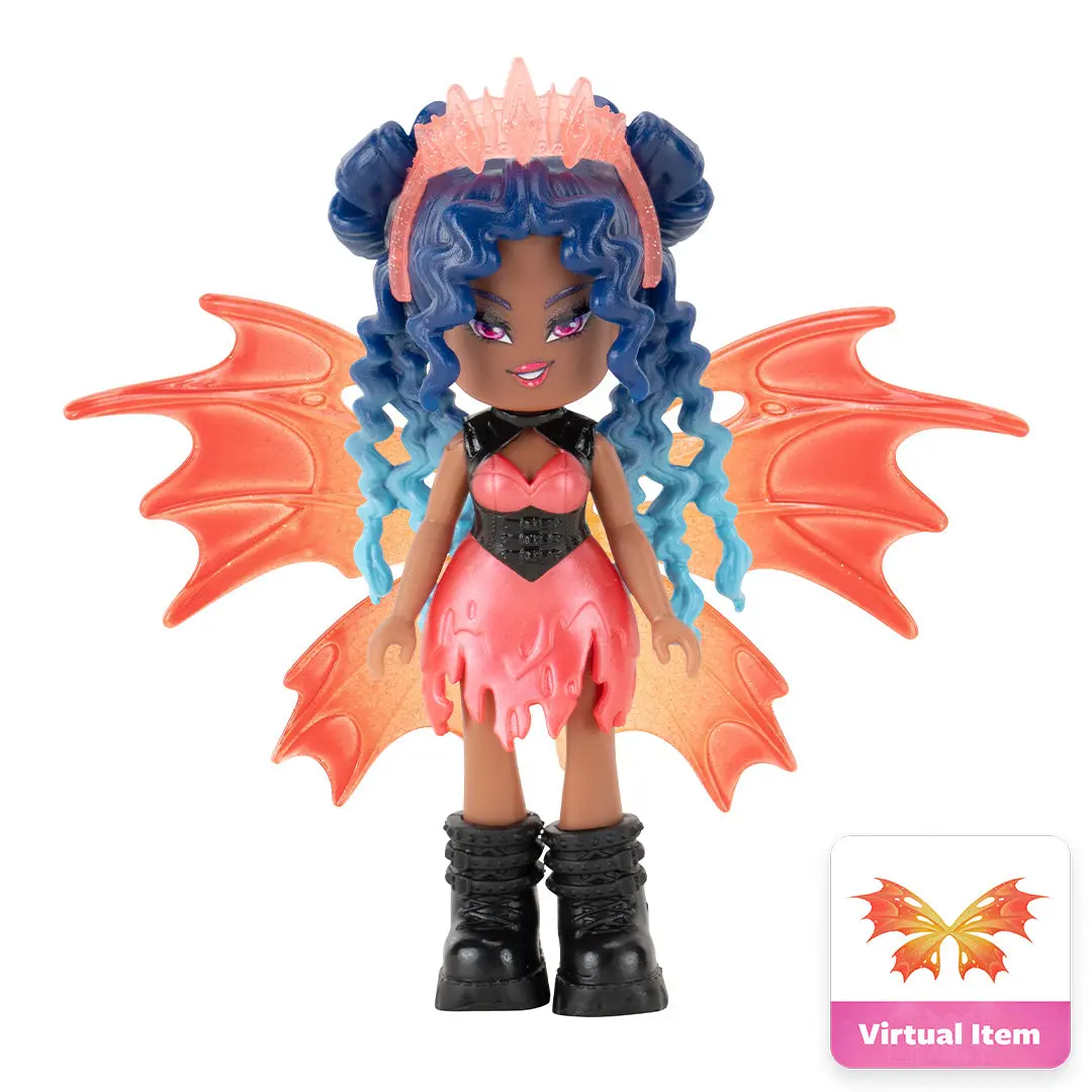 Royale High 3-Inch Fire Fairy Fashion Doll (Series 1) 1