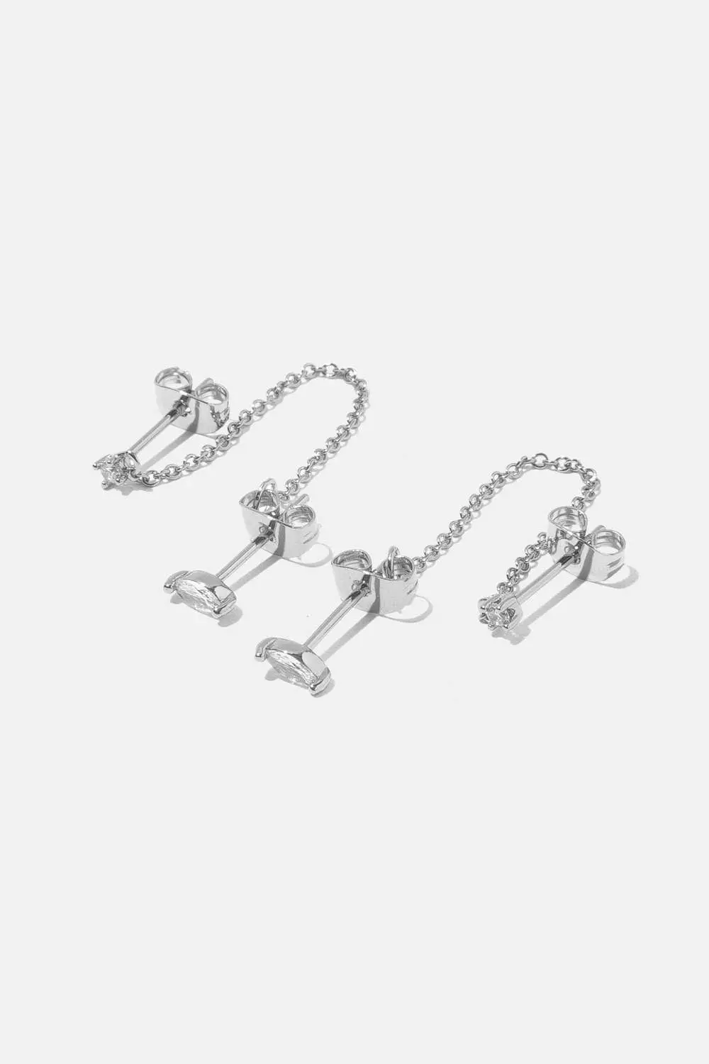 Miranda Frye Jewelry Rae Earrings In Silver 1
