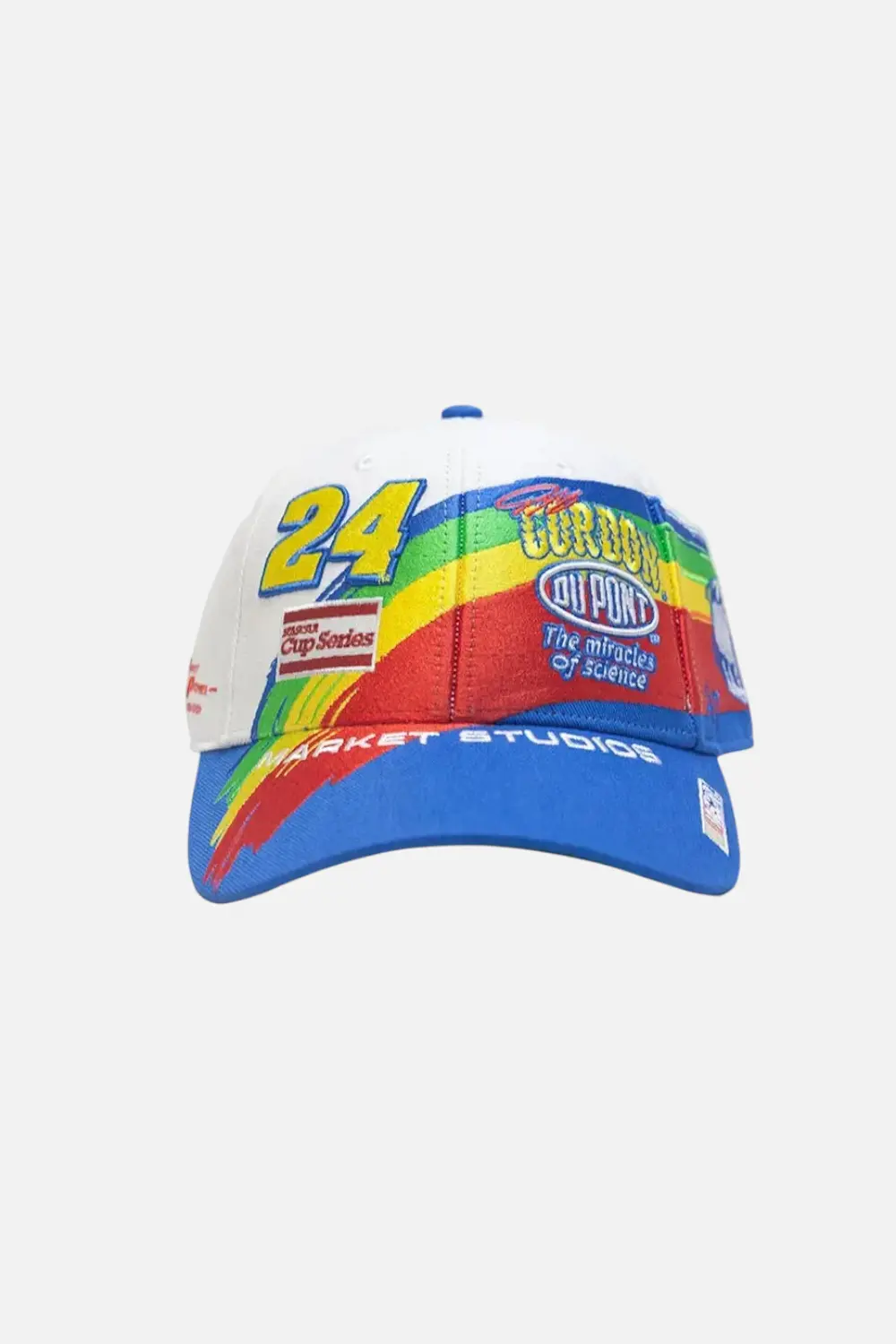 After Market Inc Rainbow 47 Mvp Snapback In White & Rainbow 1