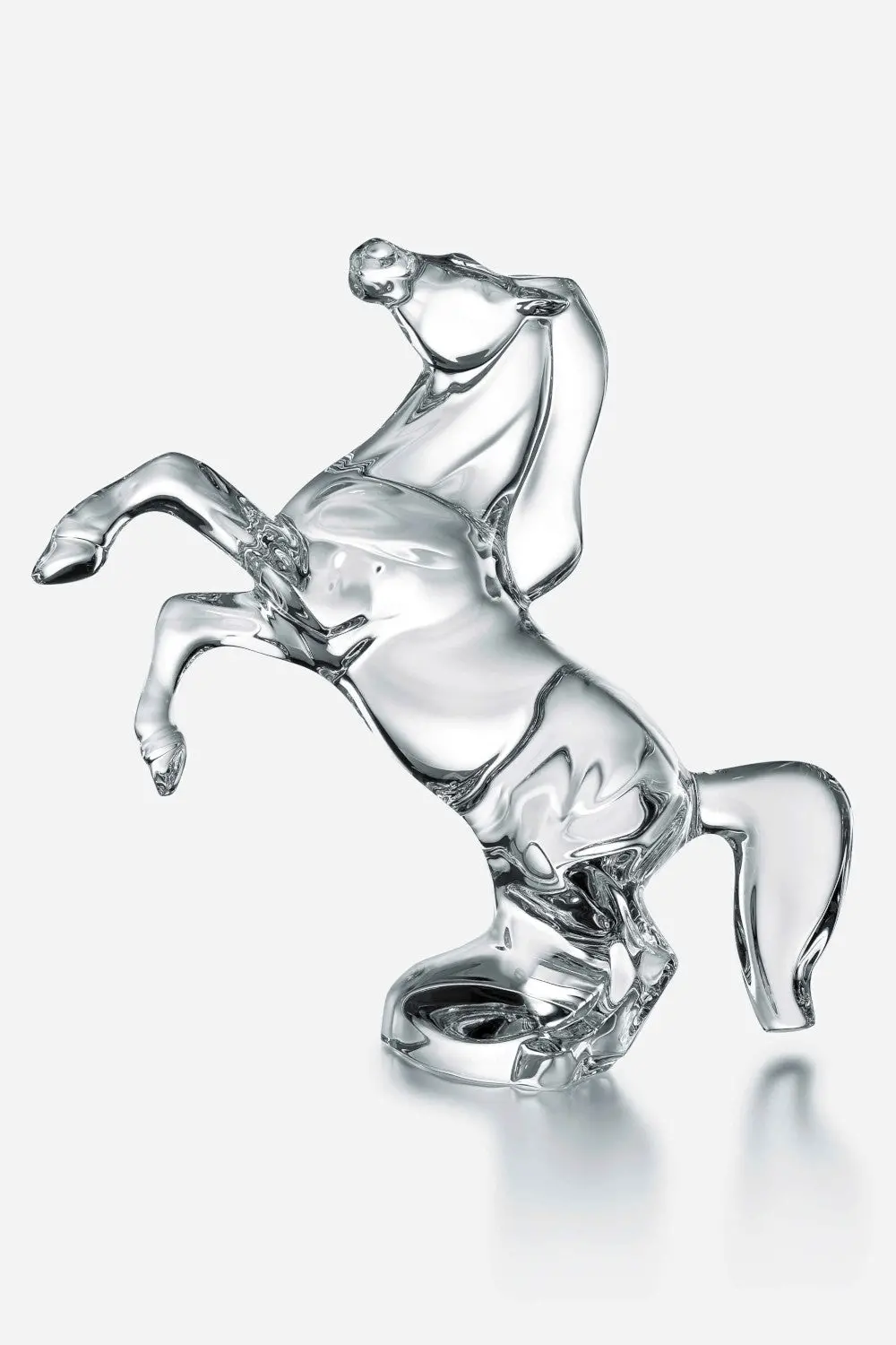 Baccarat Rearing Horse Sculpture 1