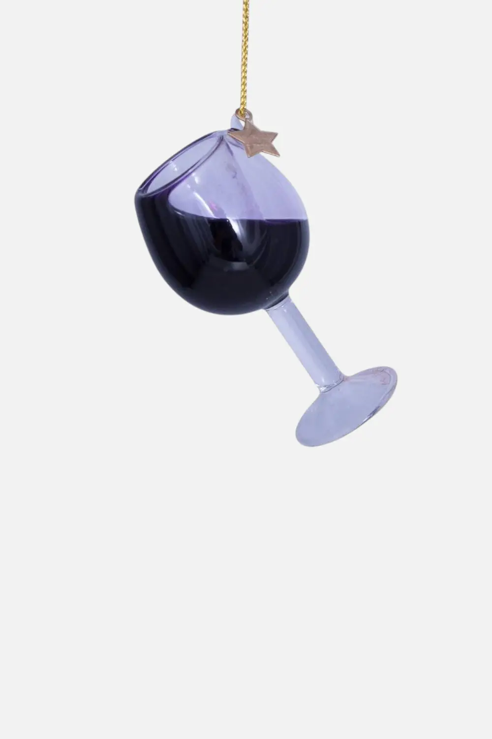 Red Wine Glass Ornament 1
