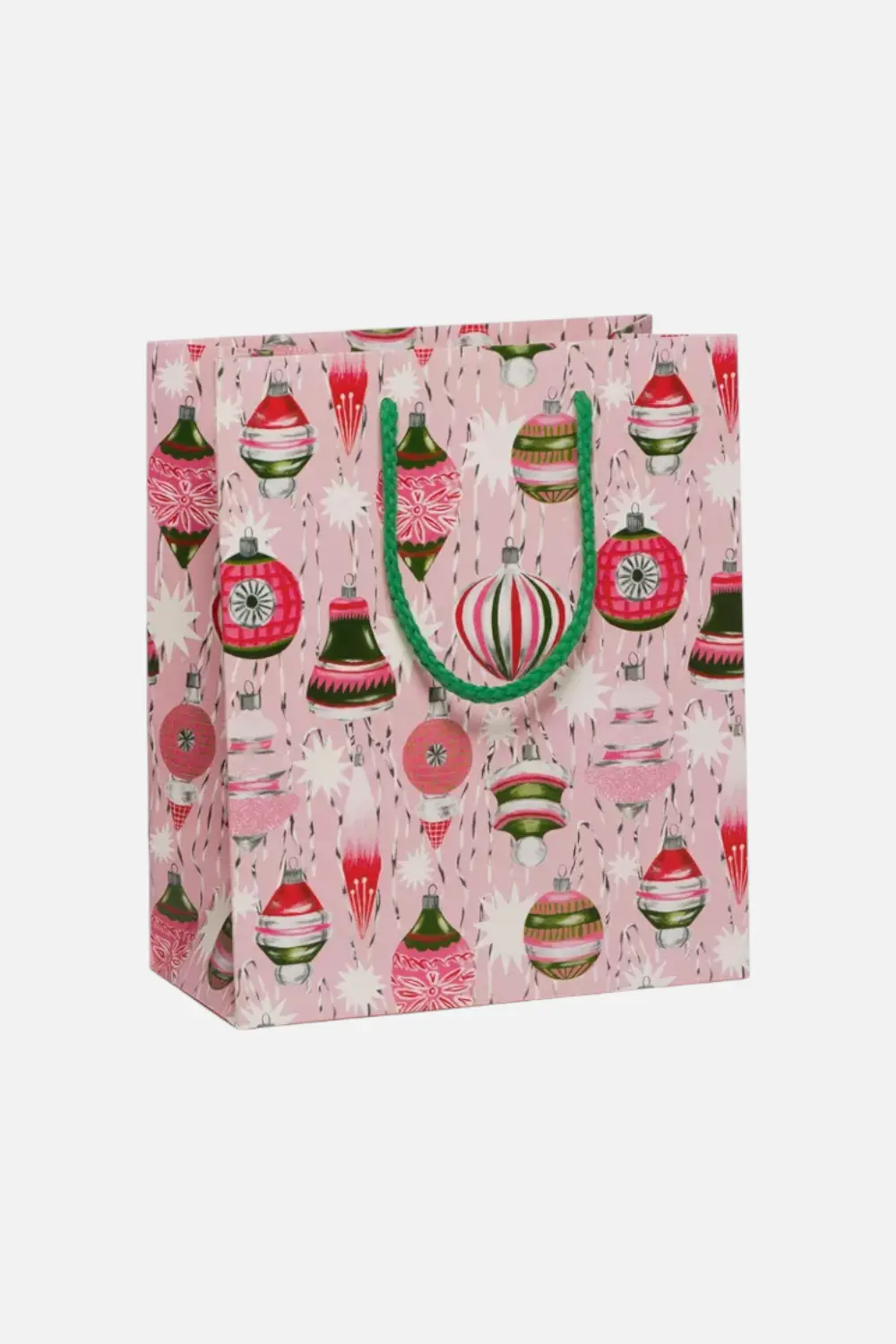 Retro Ornaments Holiday Gift Bag 1