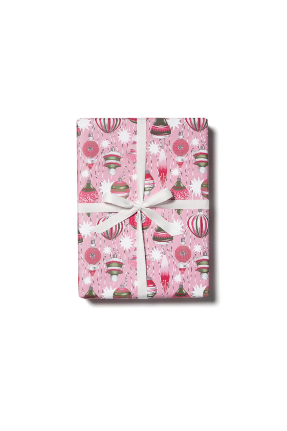 Retro Ornaments Wrapping Paper 1
