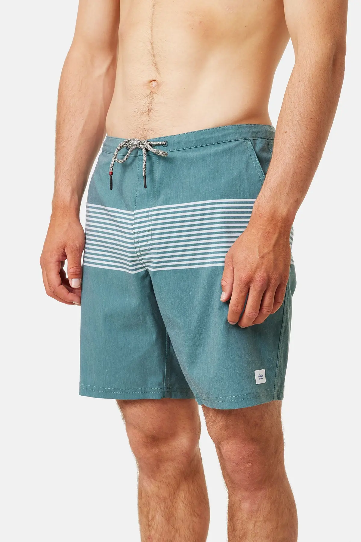 Katin Roam Hybrid Swim Trunk In Dark Teal 2
